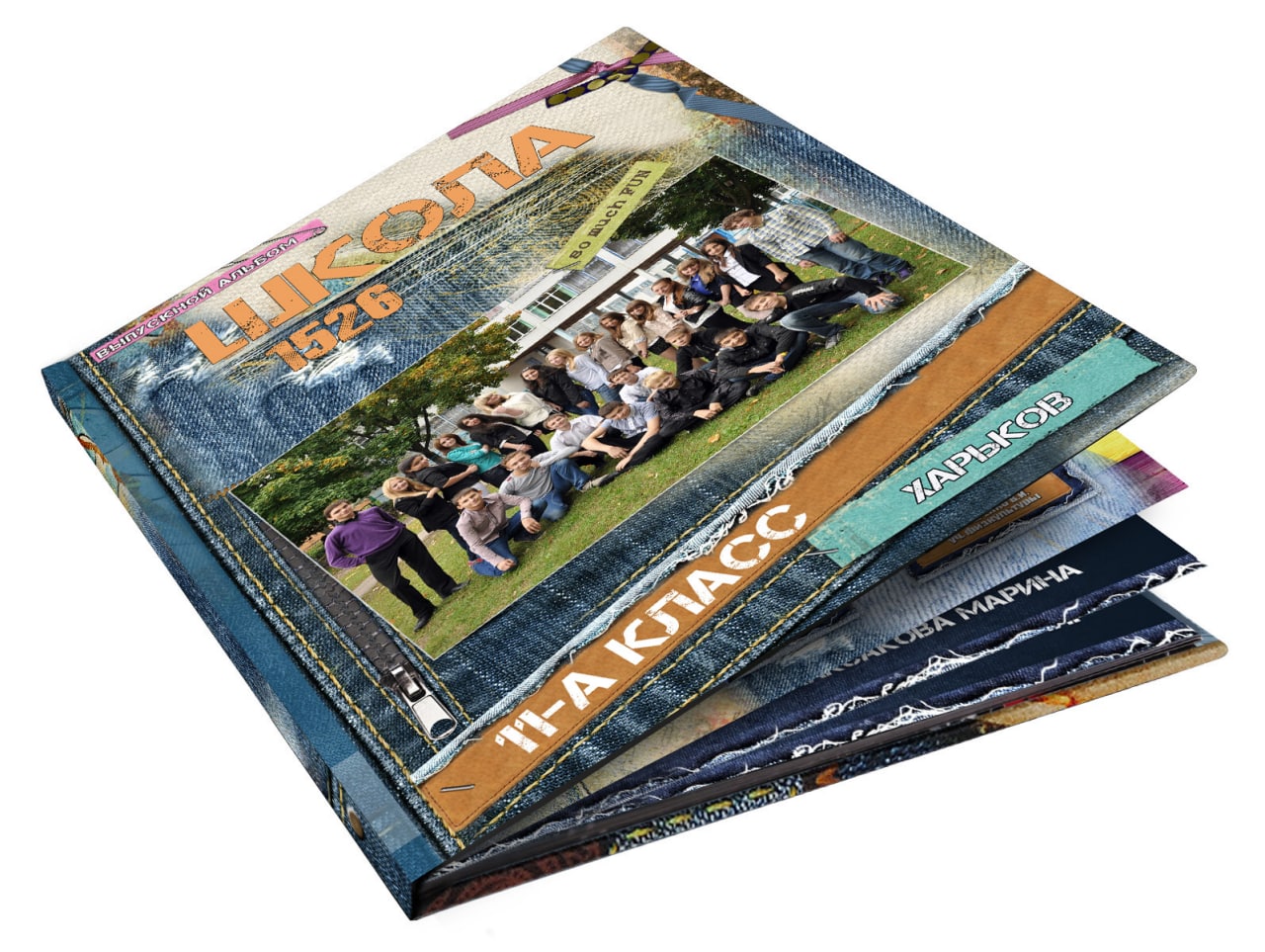 Принтбук Джинс