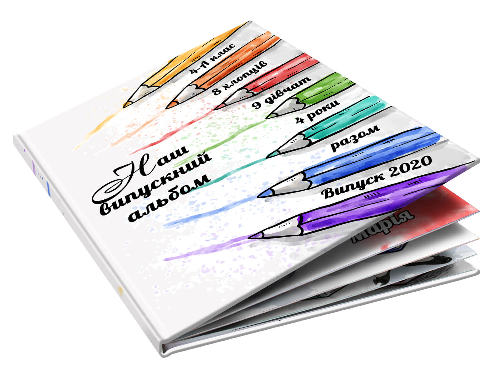 Фотобук Олівці