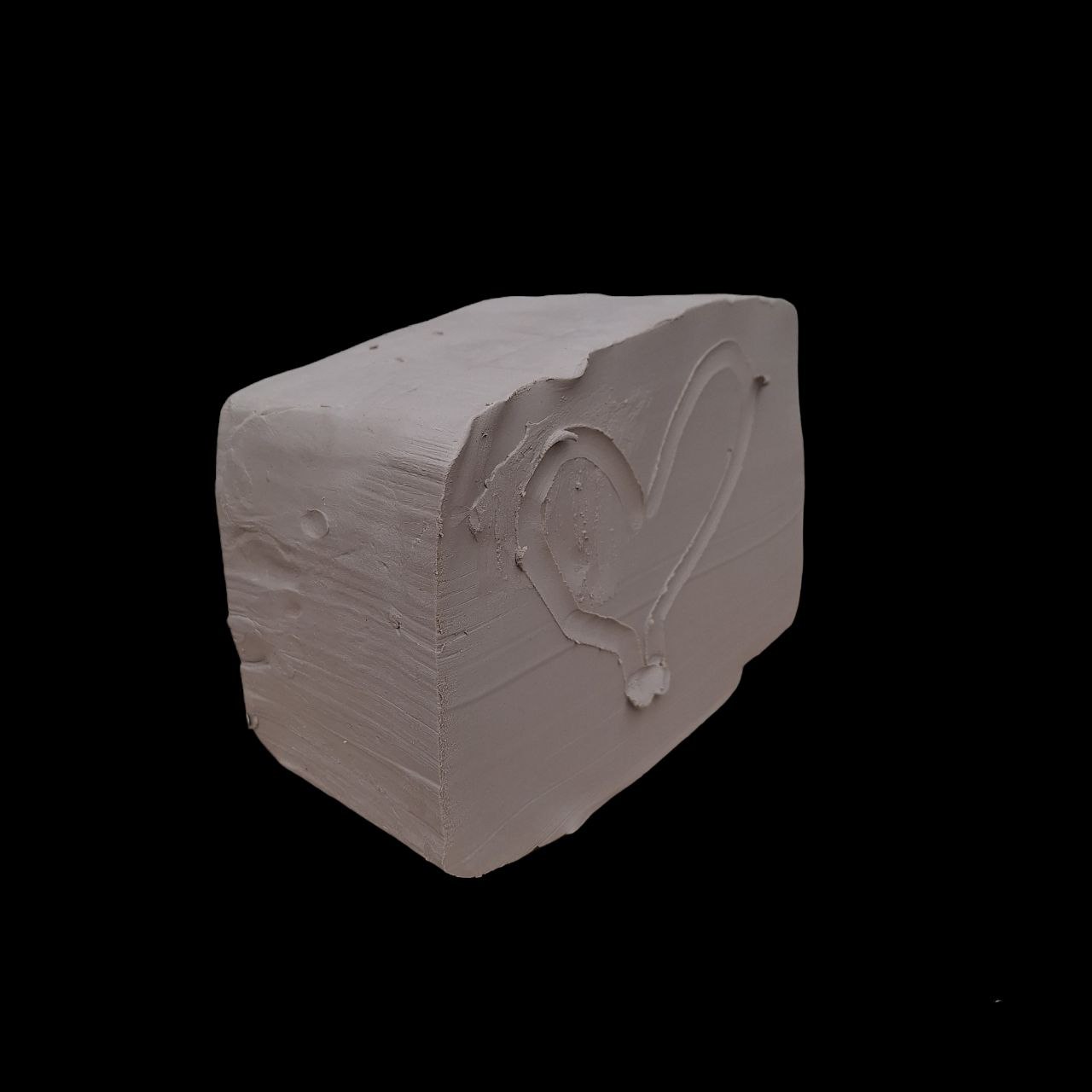 Глина сіра МКФ-2 (Аналог) гончарна 5кг для творчості, ліпки, натуральна 1040-1070°
