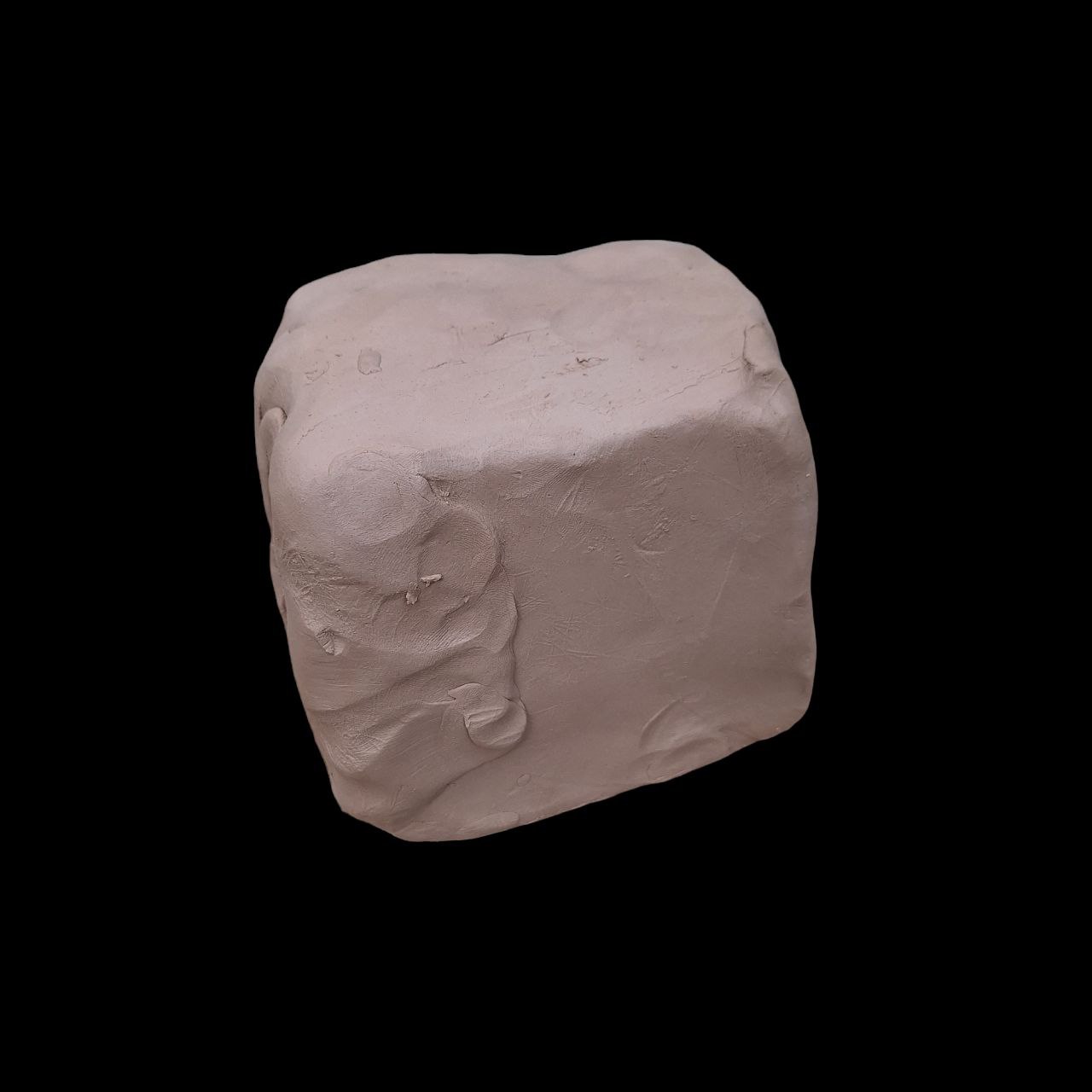 Бежева глина натуральна МКФ-2 гончарна для ліплення та творчості 3 кг