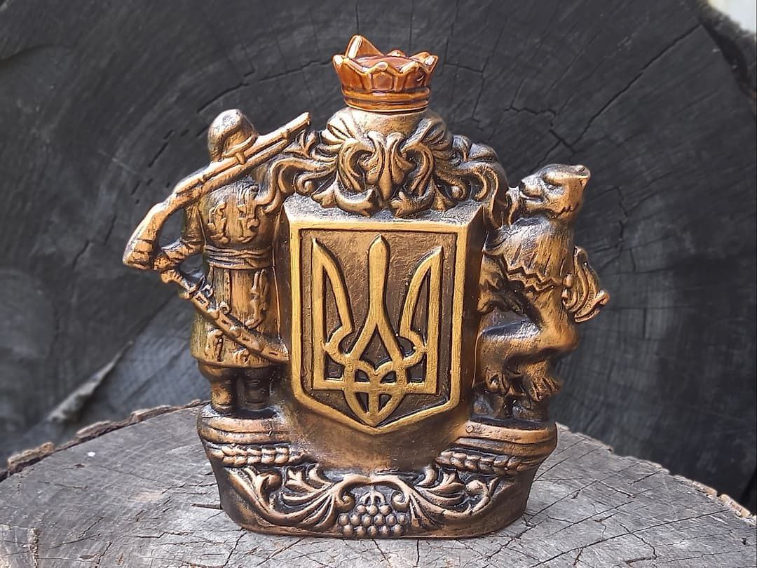 Подарунковий набір для спиртного Герб 1 літр - оригінальний подарунок
