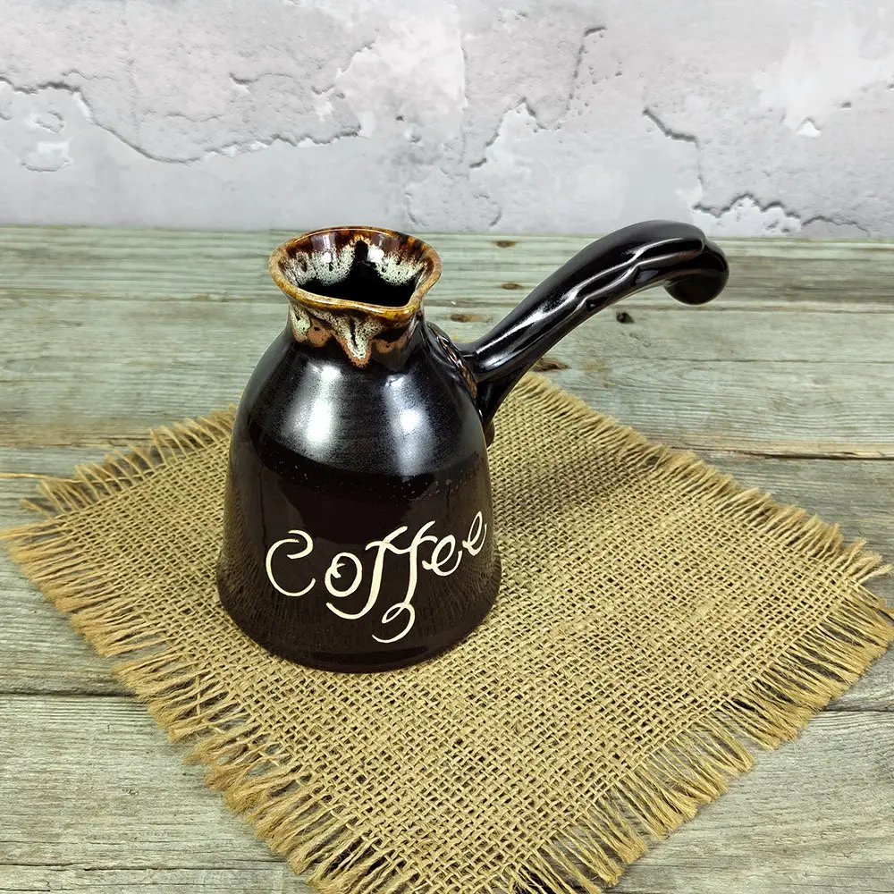 Турка скіфія coffee 450 мл шоколад керамічна