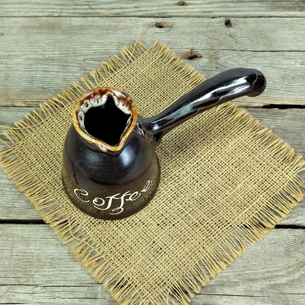 Турка скіфія coffee 450 мл шоколад керамічна