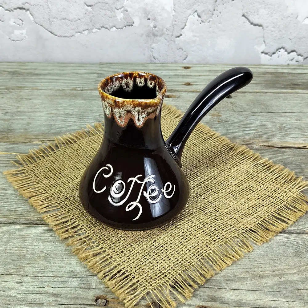 Турка асканія coffee 400 мл шоколад керамічна
