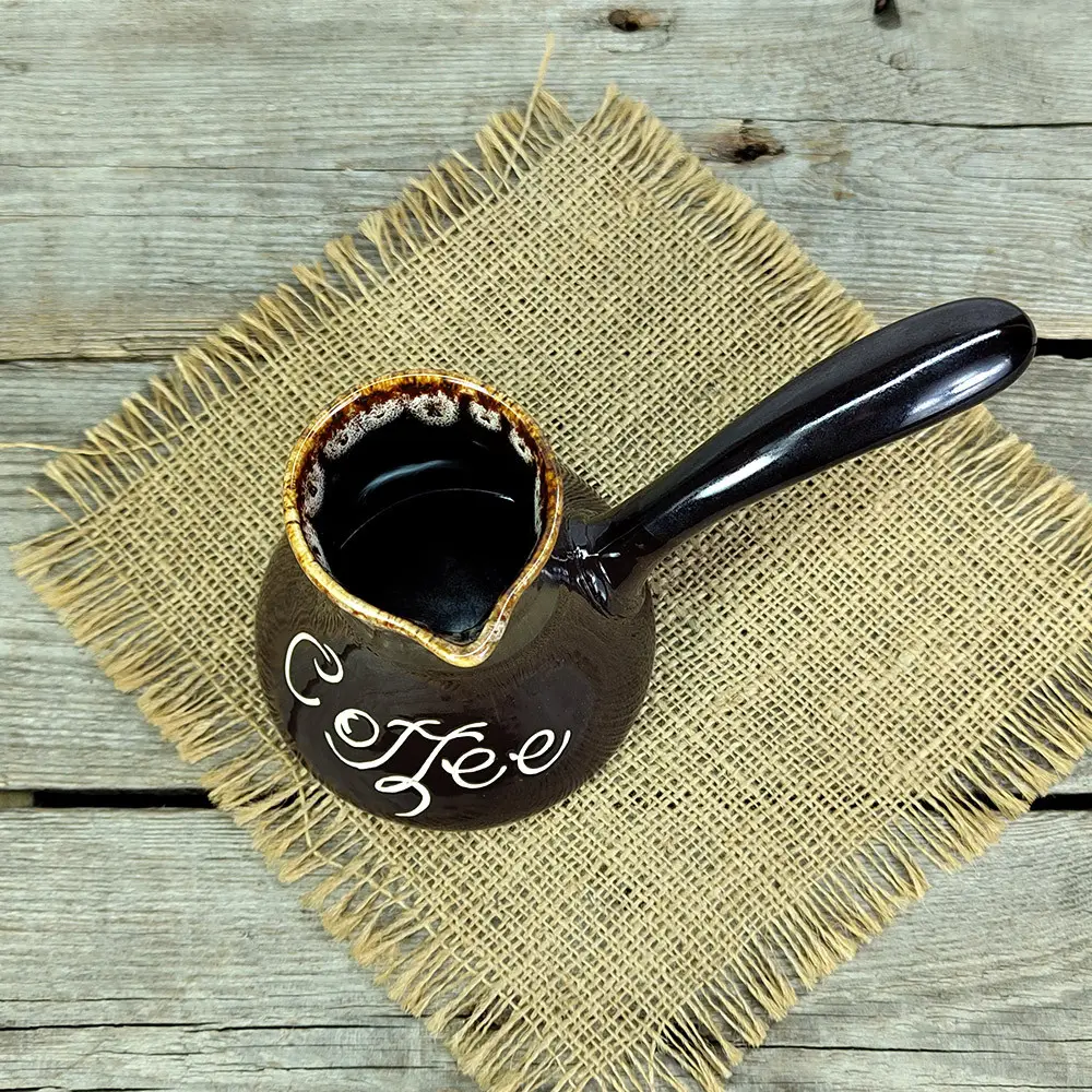 Турка асканія coffee 400 мл шоколад керамічна