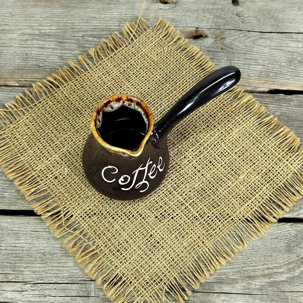 Турка асканія coffee 150 мл шоколад керамічна