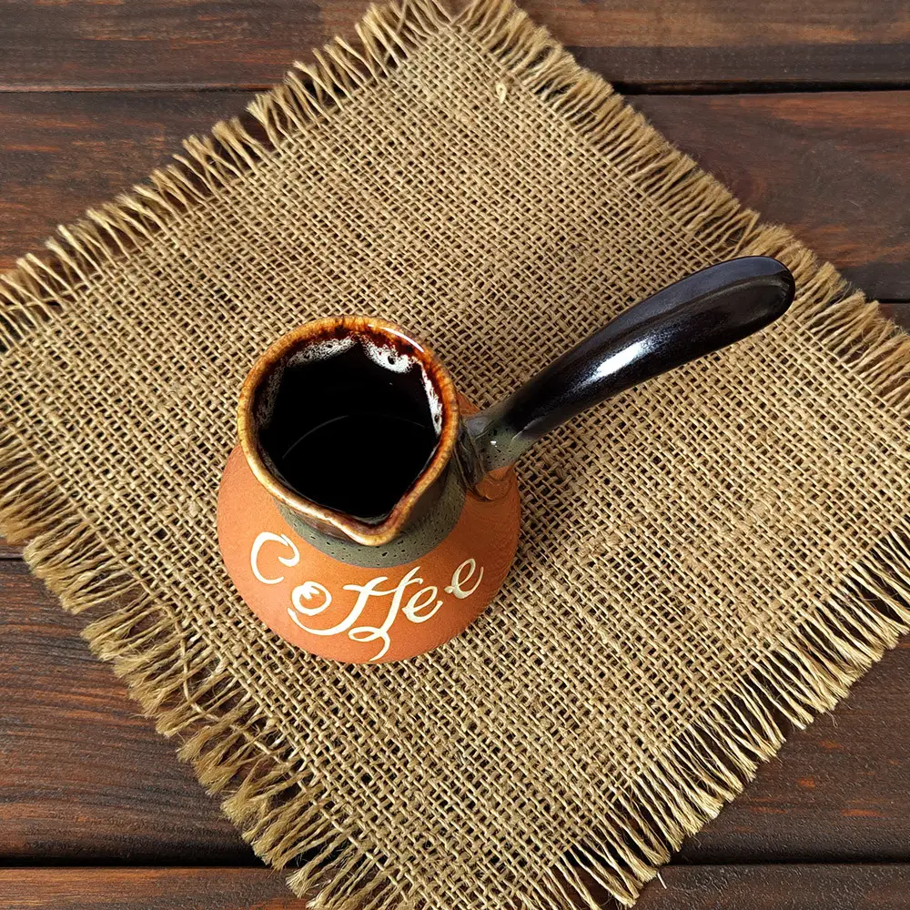 Турка асканія coffee 150 мл вохра керамічна