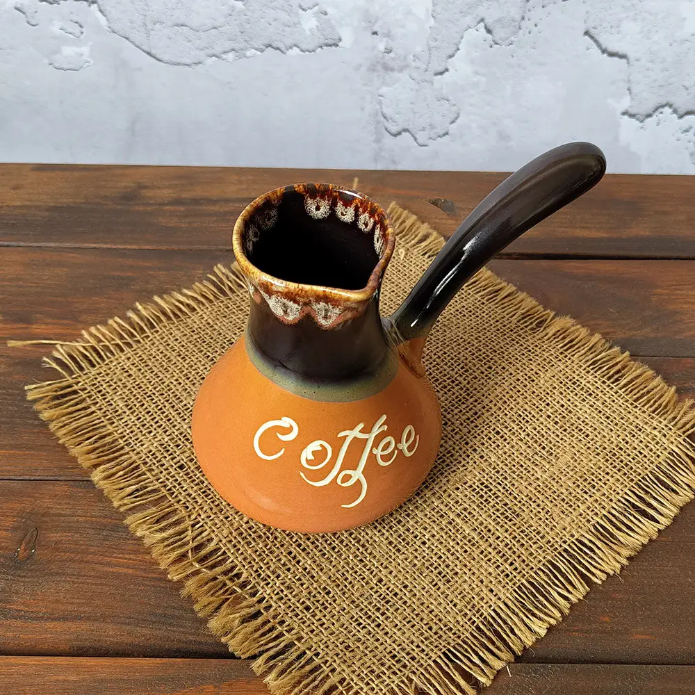 Турка асканія coffee 400 мл вохра керамічна