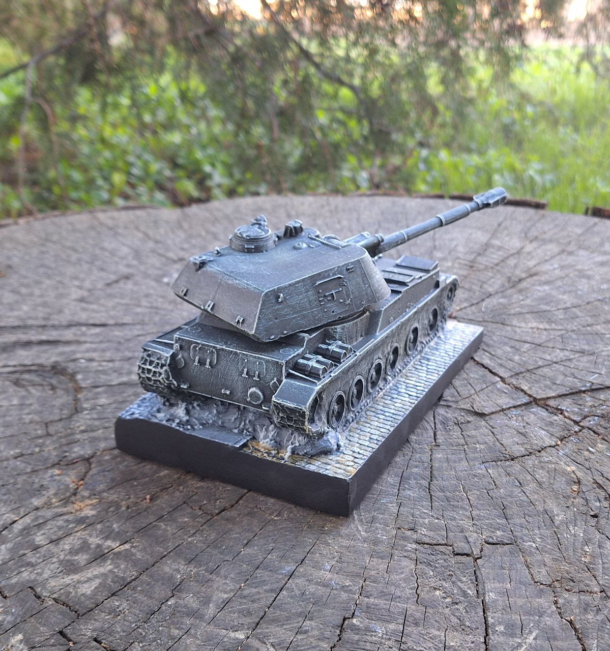 Статуетка Акація 2С3 з гіпсу ручної роботи 21х15х10 см - Сувенір та подарунок для військового