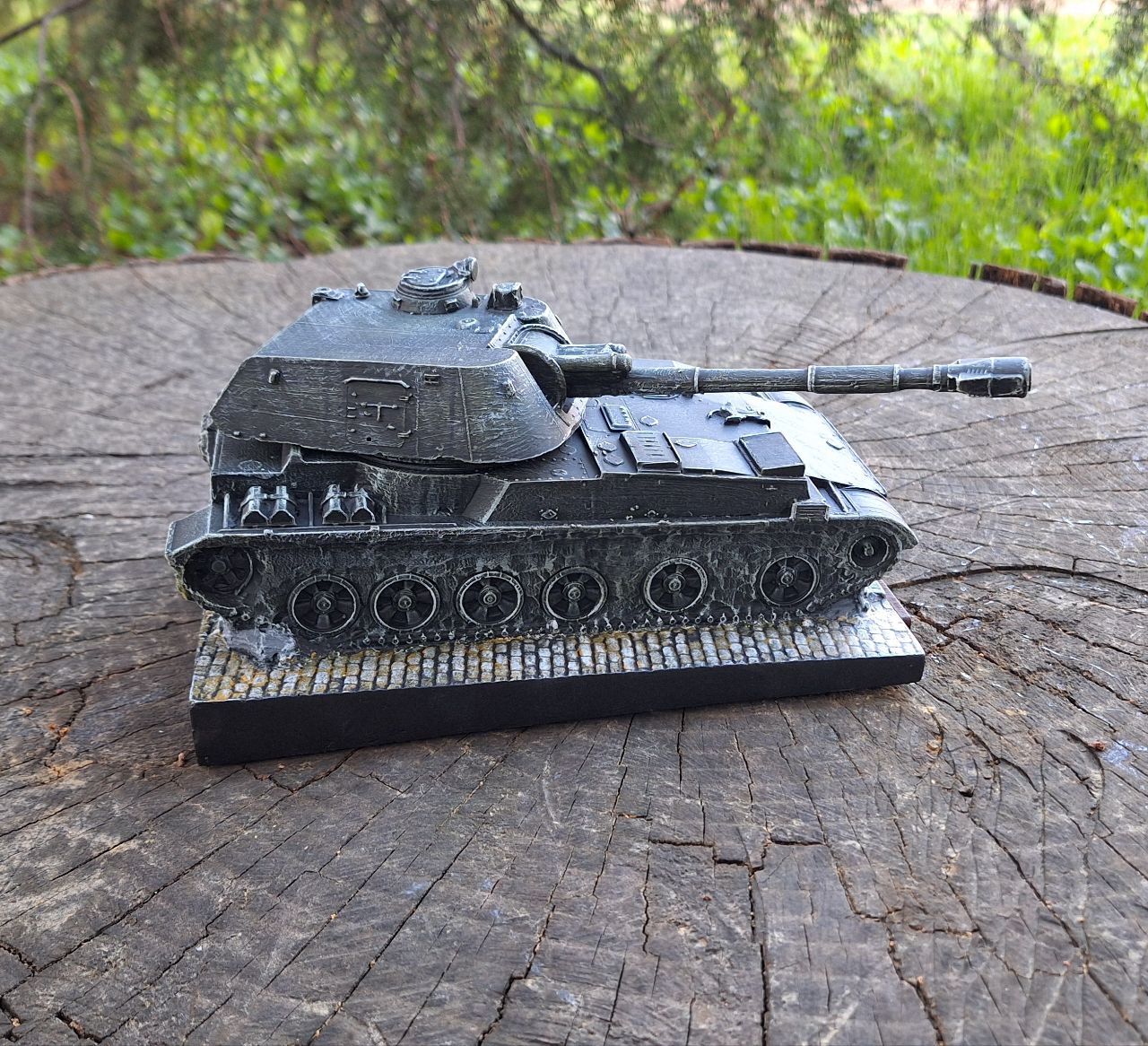 Статуетка Акація 2С3 з гіпсу ручної роботи 21х15х10 см - Сувенір та подарунок для військового