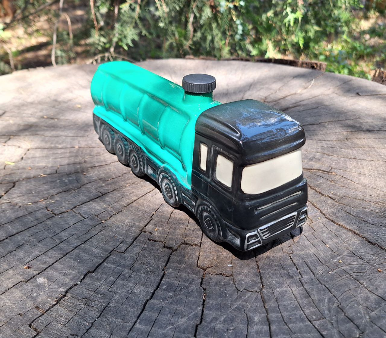 Подарунковий набір "Фура бензовоз" для спиртного - далекобійника, водія, чоловіка