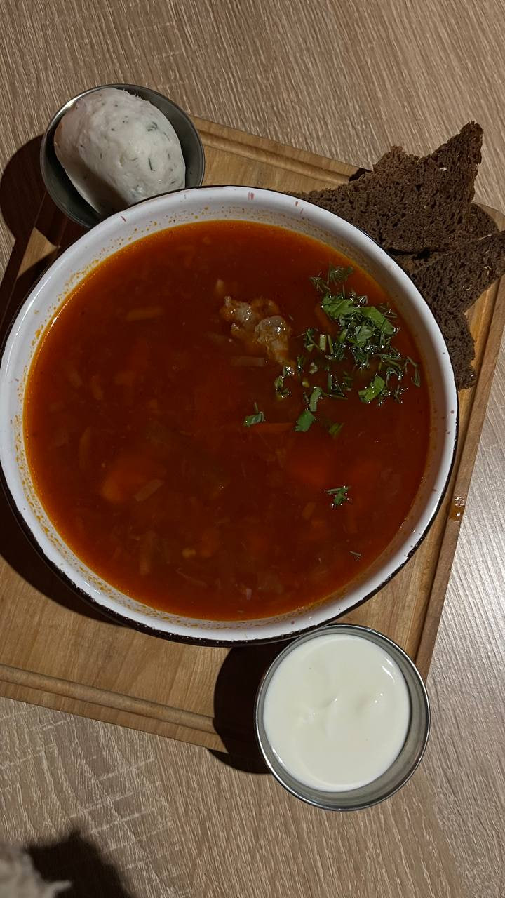 Український борщ