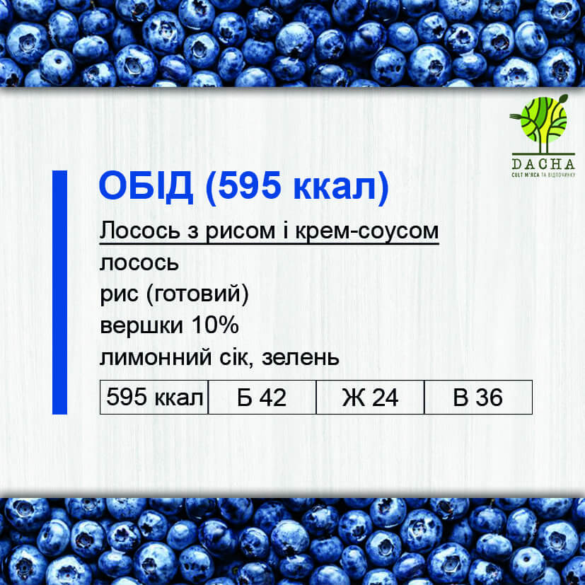 Обід (595 ккал)